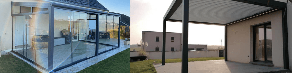 Bannière volet battants