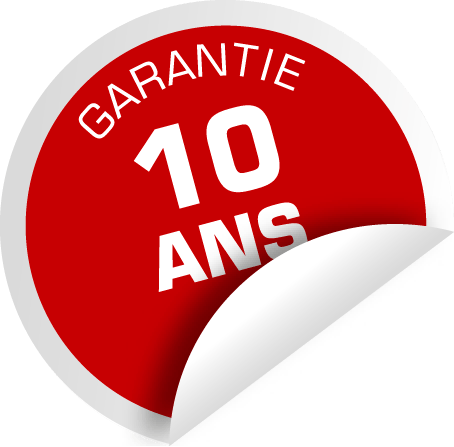 Badge garantie 10 ans