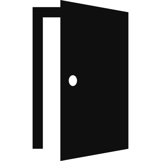 Icône de porte d'entrée